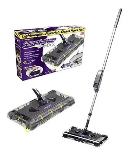 escoba electrica limpieza rapida