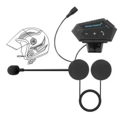 Auriculares Bt,Bt12,para casco de moto
