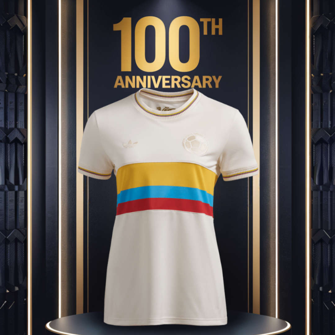 CAMISETA COLOMBIA 100 AÑOS