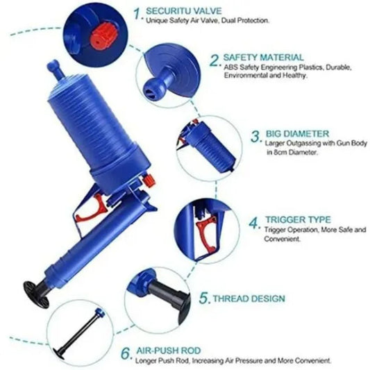 Destapa Cañerías De Bomba Manual