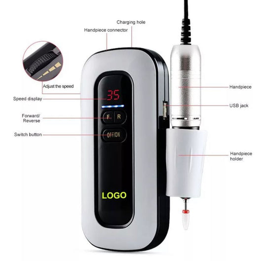 Pulidor Uñas Eléctrico Profesional