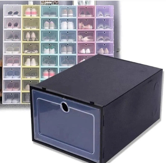 SET 6 CAJAS ALMACENAMIENTO DE ZAPATOS