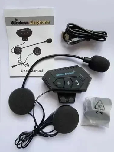 Auriculares Bt,Bt12,para casco de moto