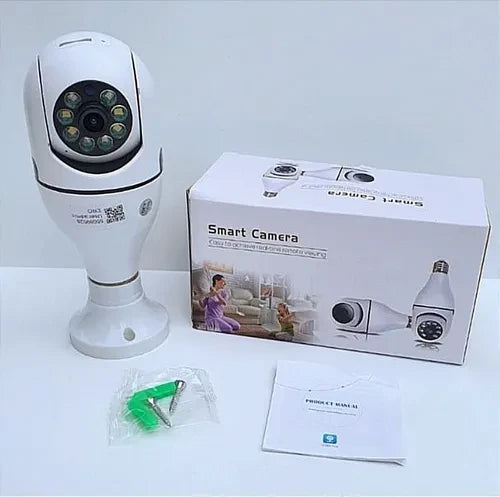 CamaraIpTipo Bombillo 360º Robotica Wifi