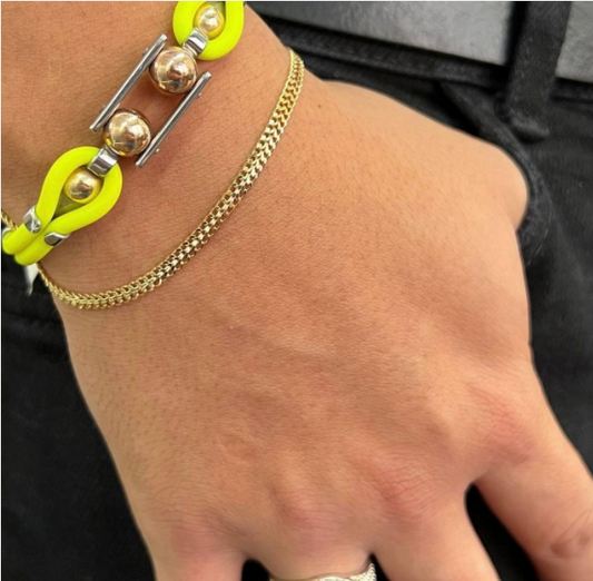 Pulsera Hipster 2mm 18cm