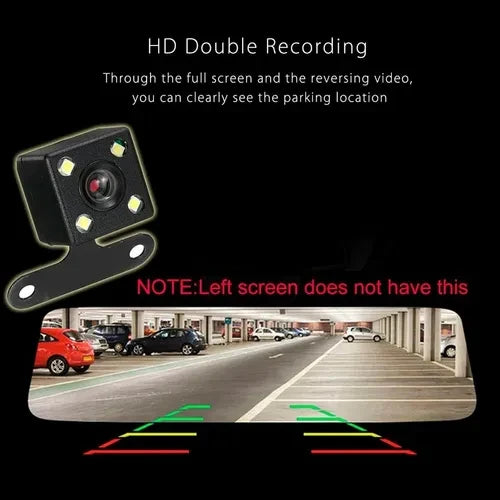 Espejo Retrovisor  Doble Cámara