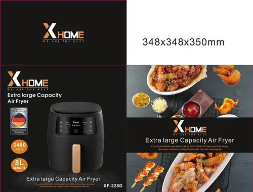 Air Fryer Freidora DeAire 8 Litros Xhome