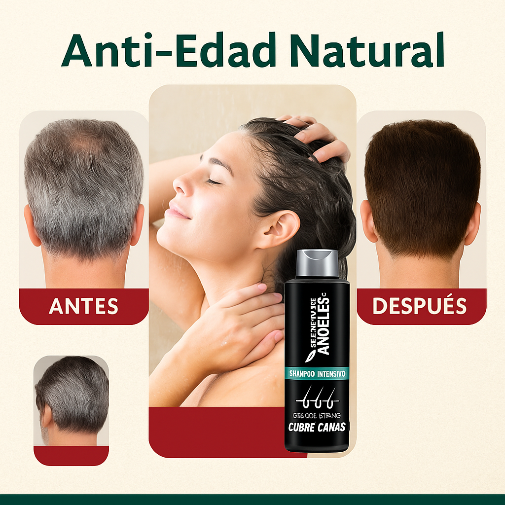 Cubre canas al instante: Resultados progresivos sin tintes agresivos + Obsequio