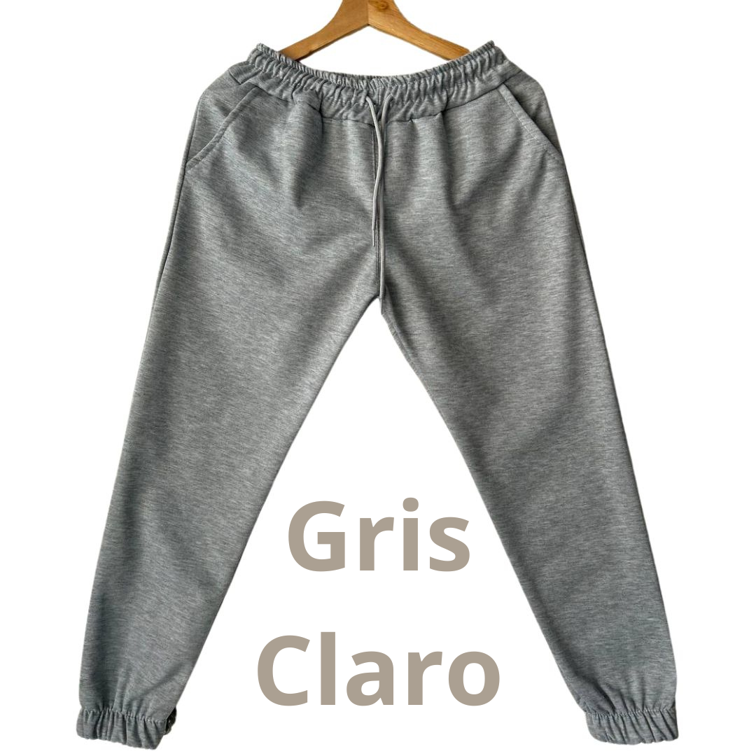 JOGGER DAMA + PANTALON BOTA RECTA
