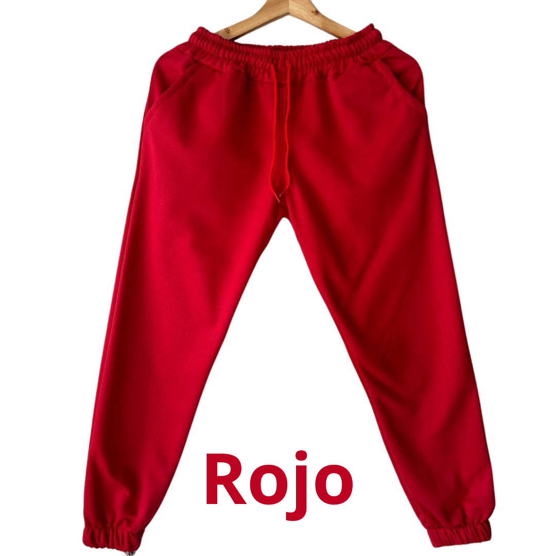JOGGER DAMA + PANTALON BOTA RECTA