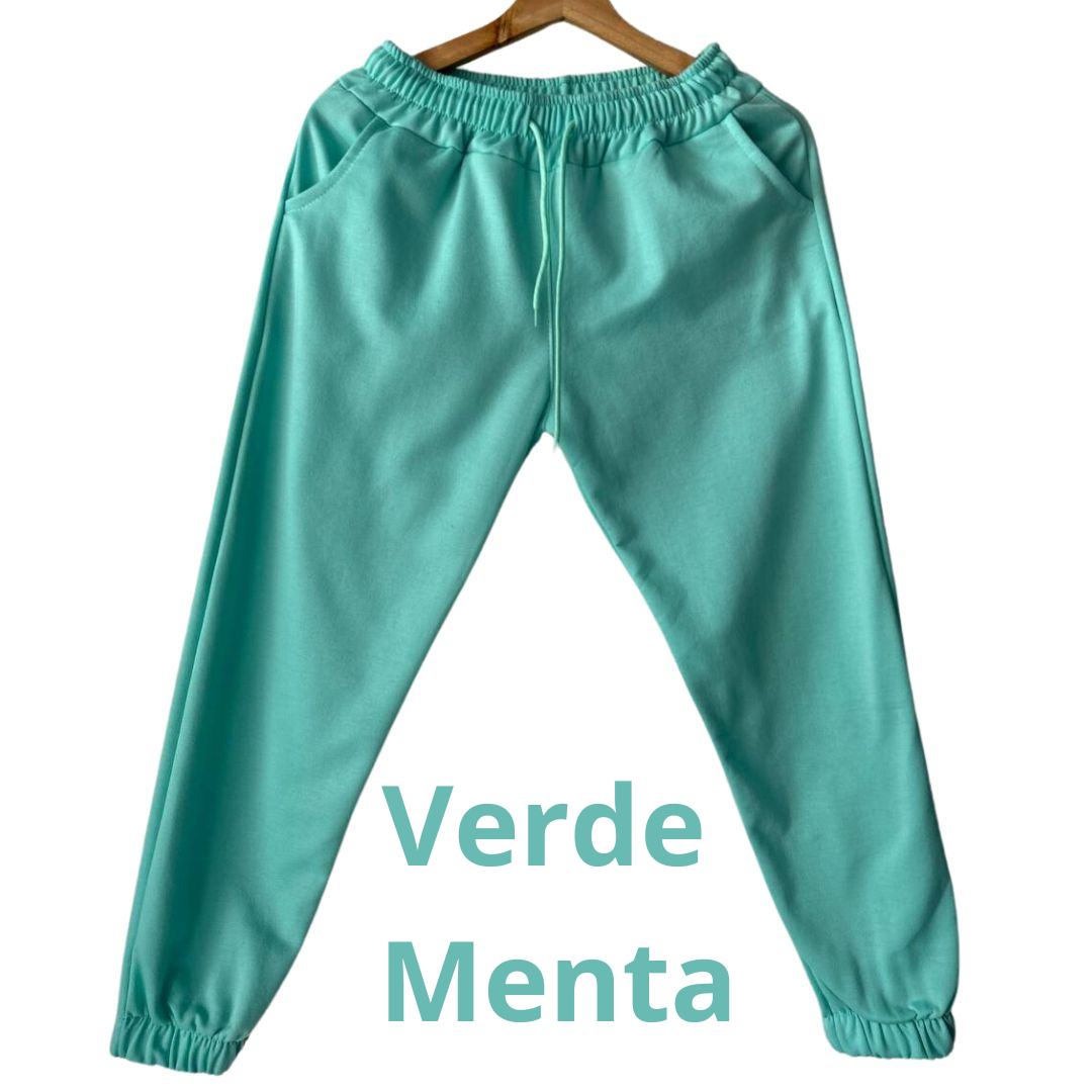 JOGGER DAMA + PANTALON BOTA RECTA