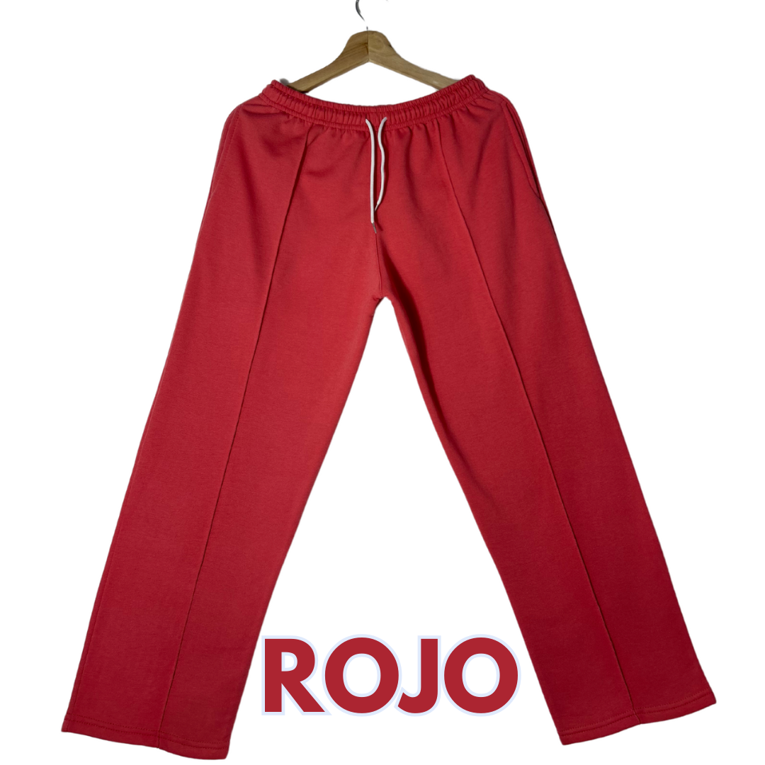 JOGGER DAMA + PANTALON BOTA RECTA