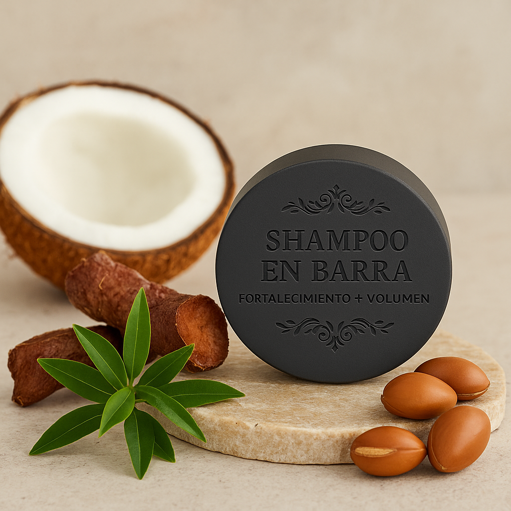 Shampoo en Barra Anticaída + Volumen