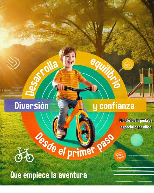 BICICLETA EQUILIBRIO PARA NIÑOS