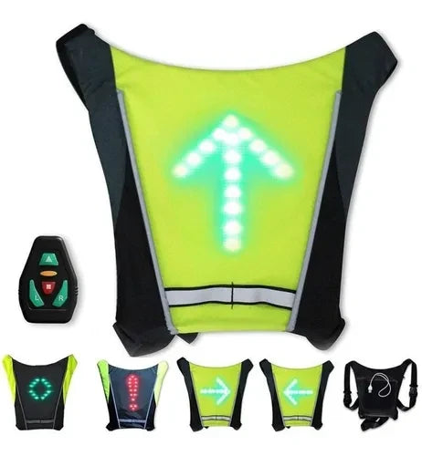 ChalecoReflectivoBicicletaluzled+control