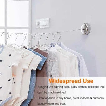 Tendedero Retractil Para Ropa En Acero I