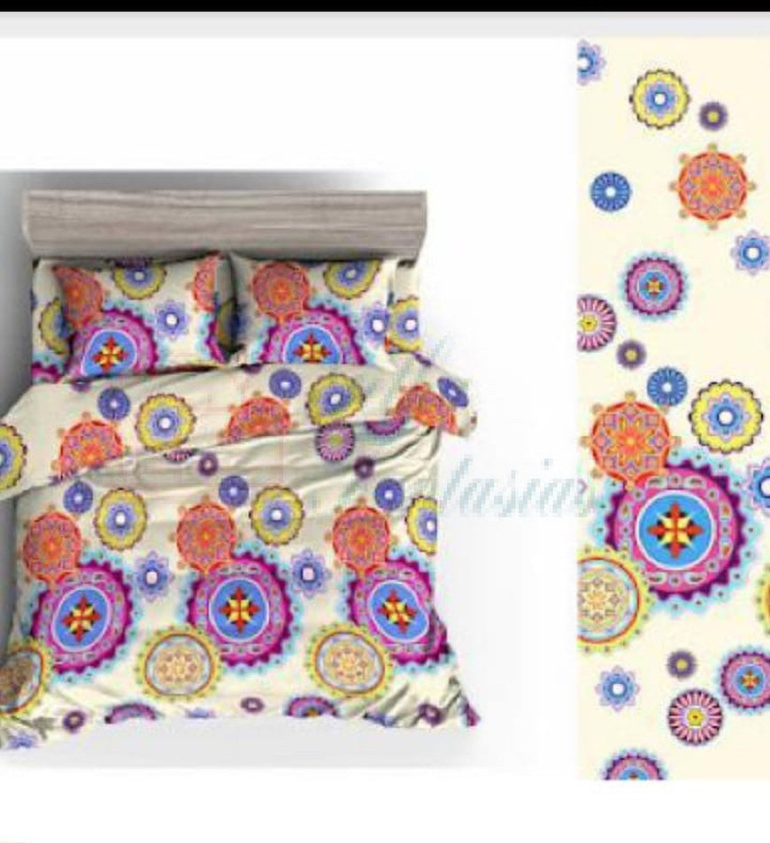 Combo Juego de Sábanas + Cortinas