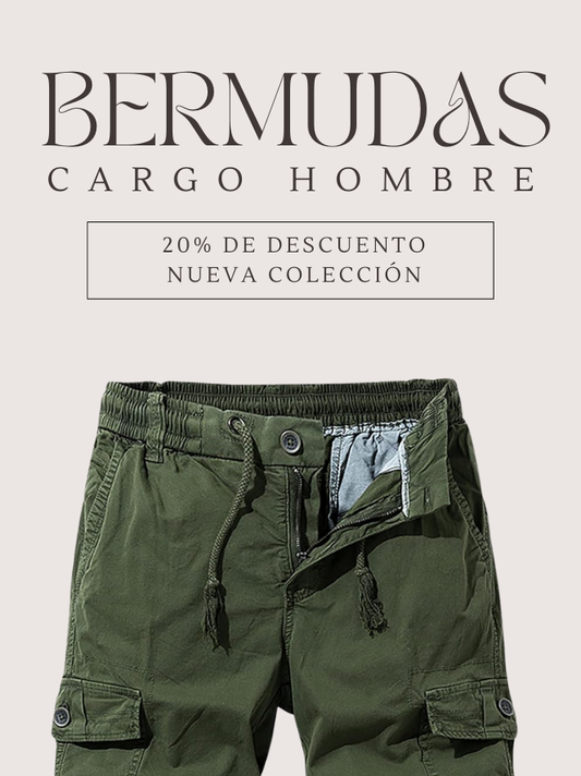 Bermudas Cargo para hombre